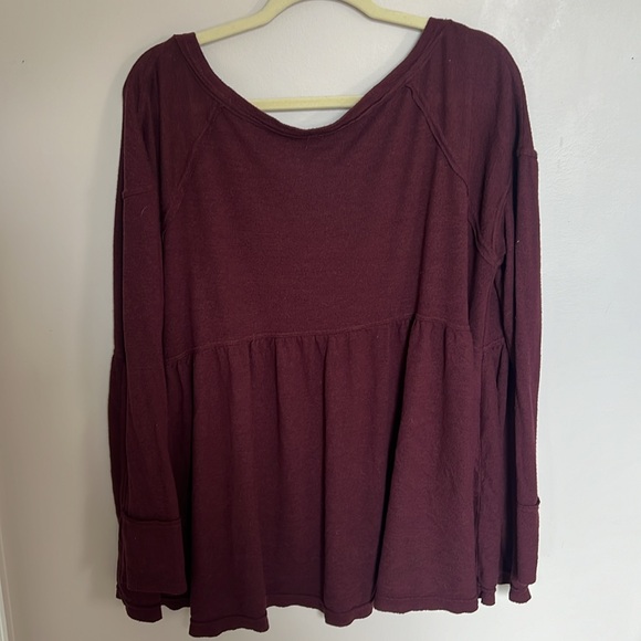 Free People Forever Your Girl Babydoll Tee - Picture 3 of 3